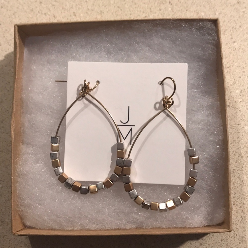 Gold earrings